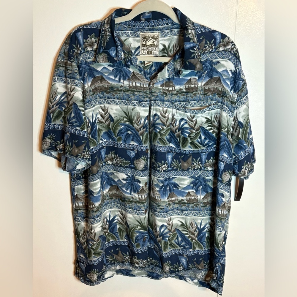 Men’s Steve & Barry’s Hawaiian Shirt Size Large